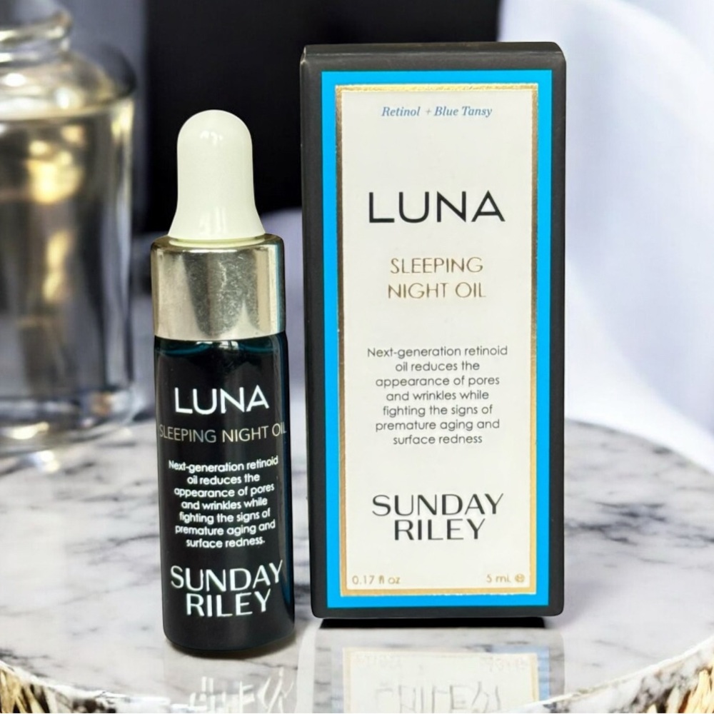 NEW  Sunday Riley Luna Retinol Sleeping Night Oil Travel